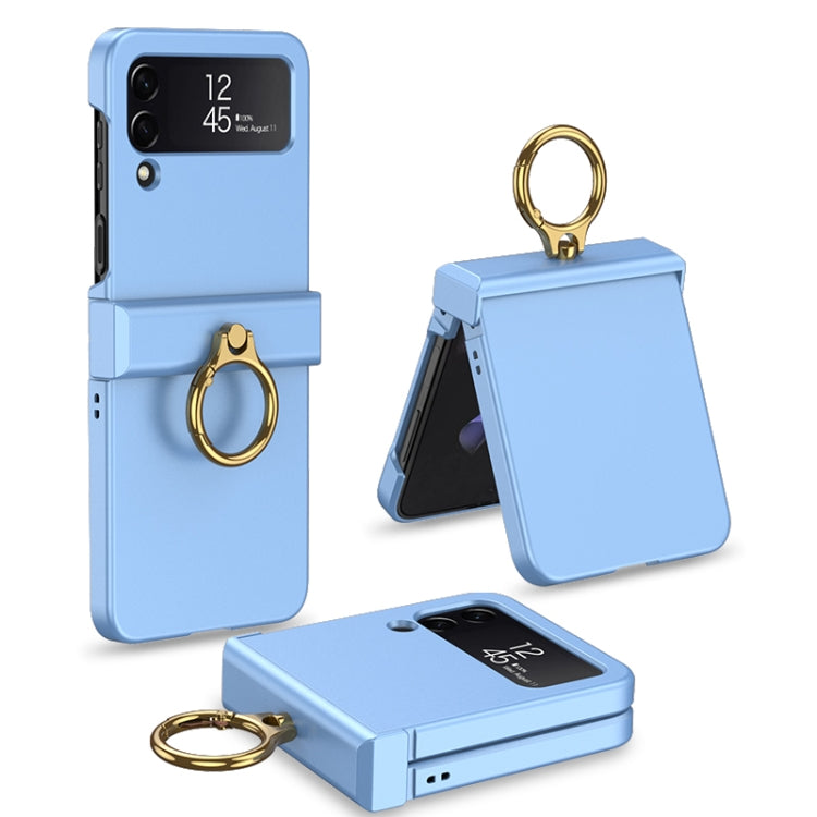 GKK Ultra-thin Hinge Full Coverage Case with Ring Holder Samsung Z Flip4