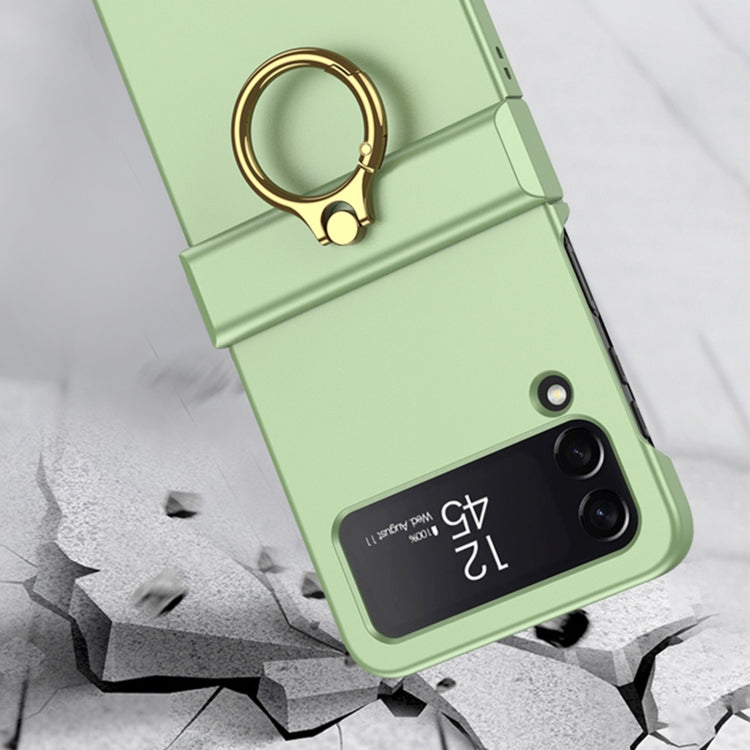GKK Ultra-thin Hinge Full Coverage Case with Ring Holder Samsung Z Flip4