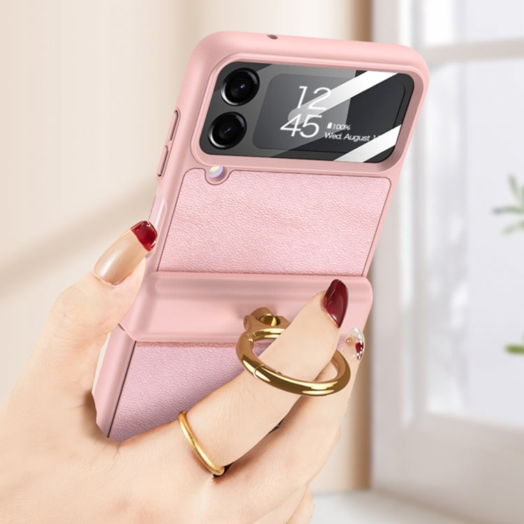 GKK Magnetic Fold Hinge Full Coverage Case with Ring Holder Samsung Z Flip4