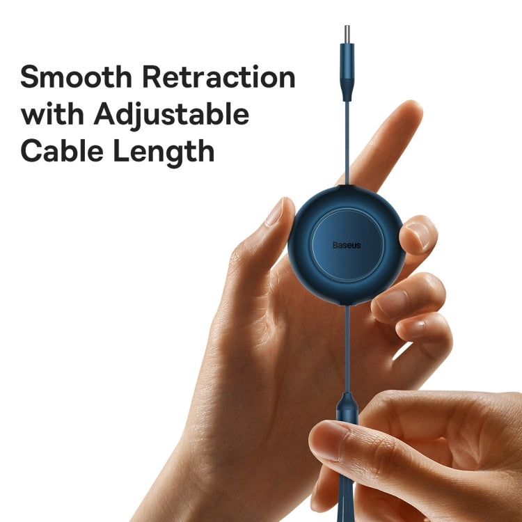Baseus Bright Mirror 3 in 1 Type-C 100W 1.2m Data Cable