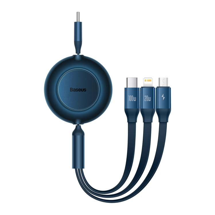 Baseus Bright Mirror 3 in 1 Type-C 100W 1.2m Data Cable