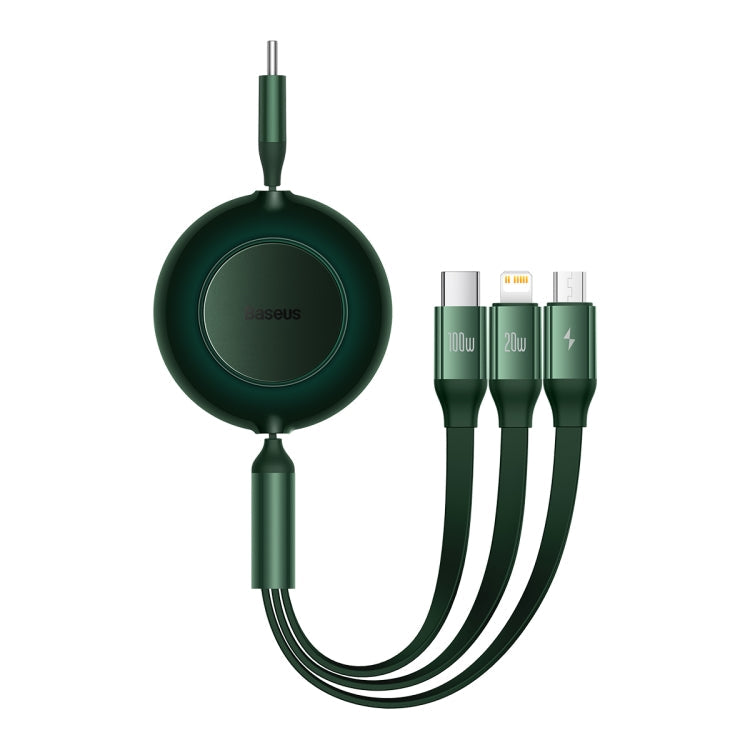 Baseus Bright Mirror 3 in 1 Type-C 100W 1.2m Data Cable