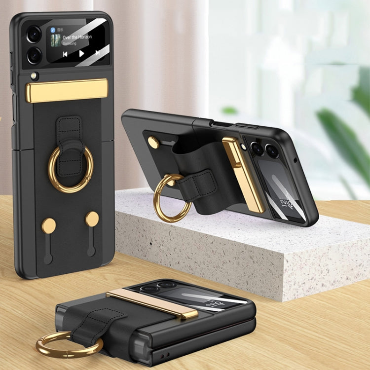 GKK Ultra-thin Case with Ring Holder / Wrist Strap Samsung Z Flip3