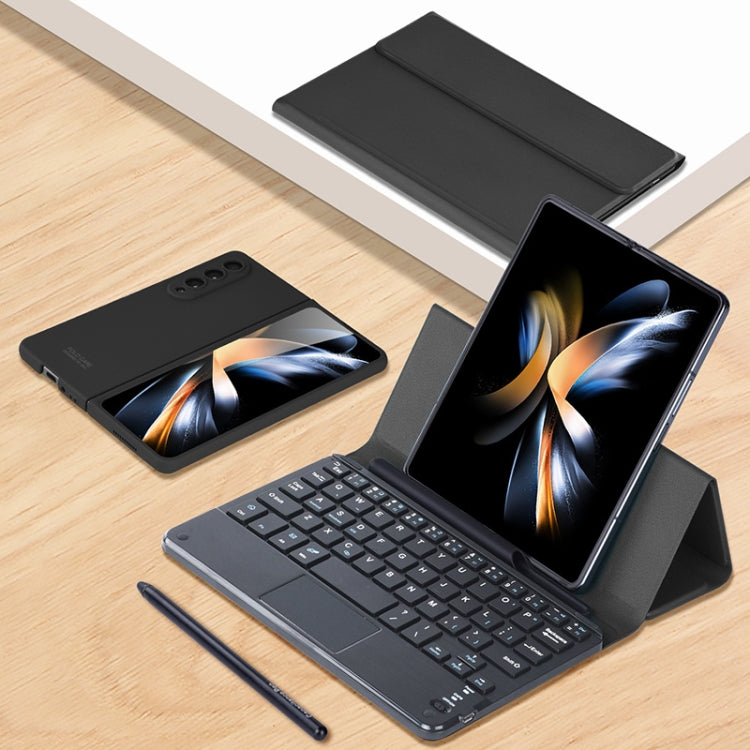 GKK Magnetic Folding Keyboard Leather Case with TouchPad + Pen Samsung Z Fold4