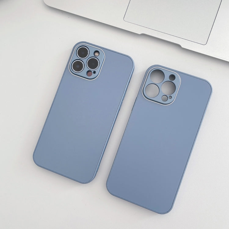 Skin Frosted Tempered Glass Case iPhone 11