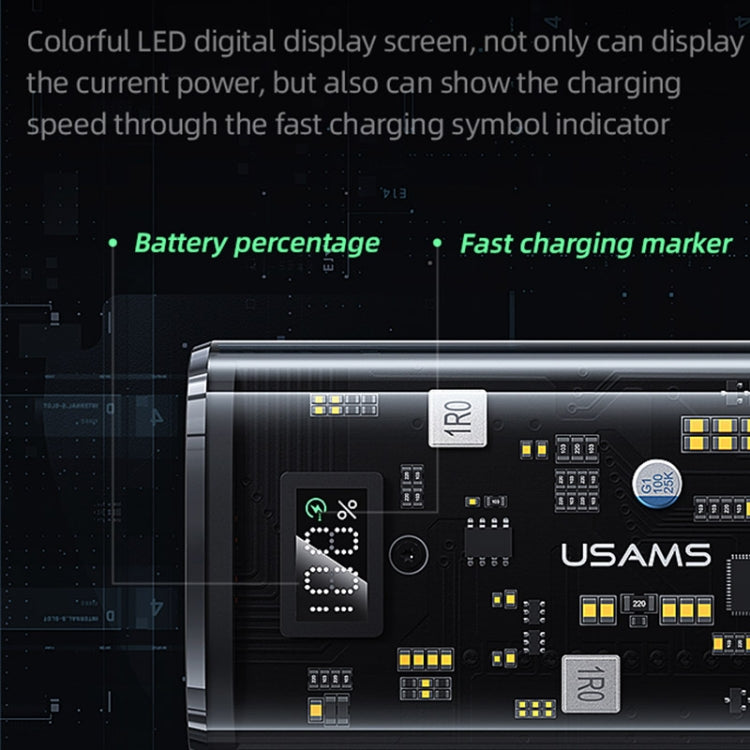USAMS Fast Charge Power Bank PD20W 9000mAh US-CD189