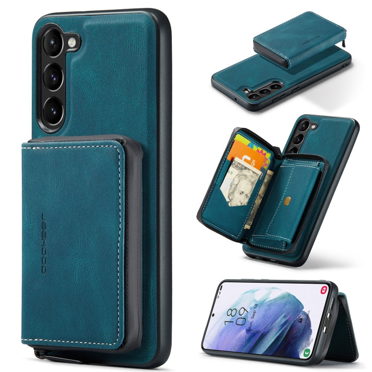 JEEHOOD Magnetic Zipper Flip Leather Case Samsung S23+