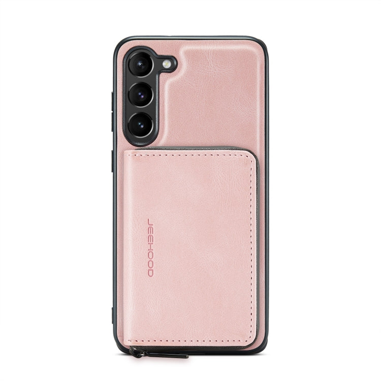 JEEHOOD Magnetic Zipper Flip Leather Case Samsung S23+