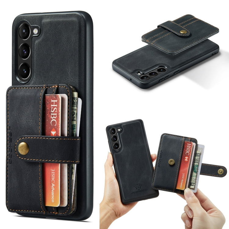 JEEHOOD RFID Blocking Anti-Theft Wallet Case Samsung S23+