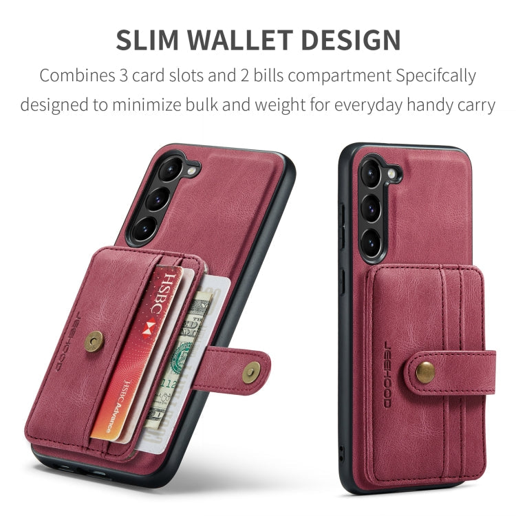 JEEHOOD RFID Blocking Anti-Theft Wallet Case Samsung S23+