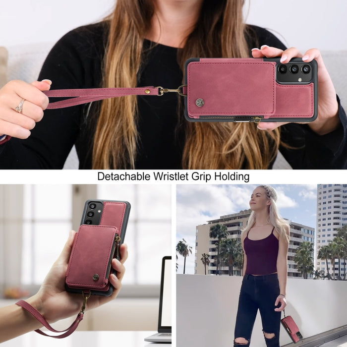 CaseMe C20 Multifunctional Leather Wallet Case Samsung A34