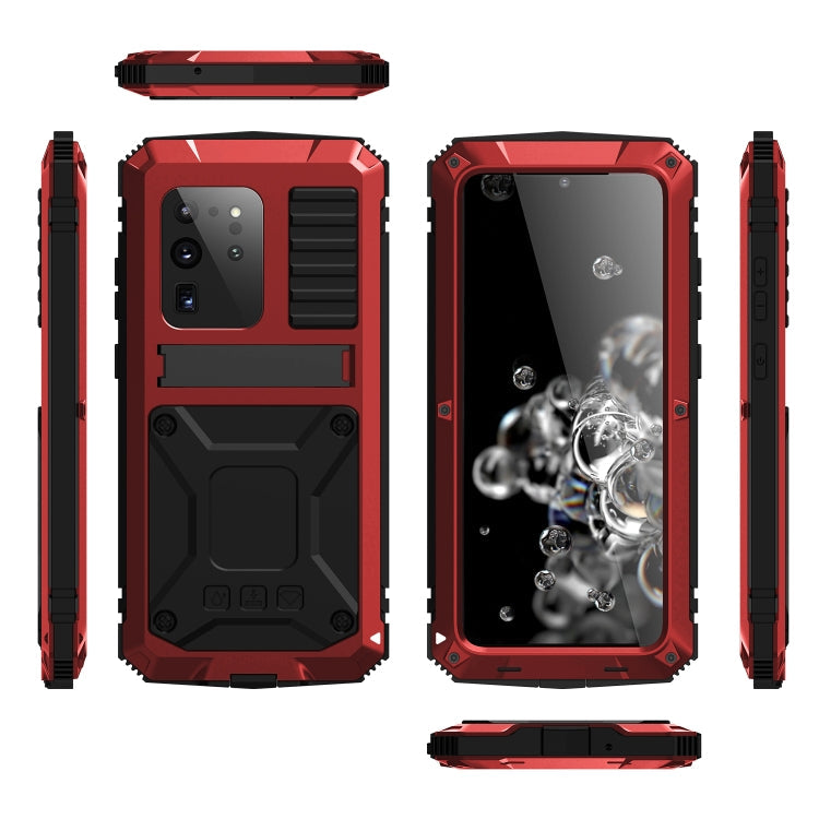 R-JUST KickStand Metal Protective Case Samsung S20+