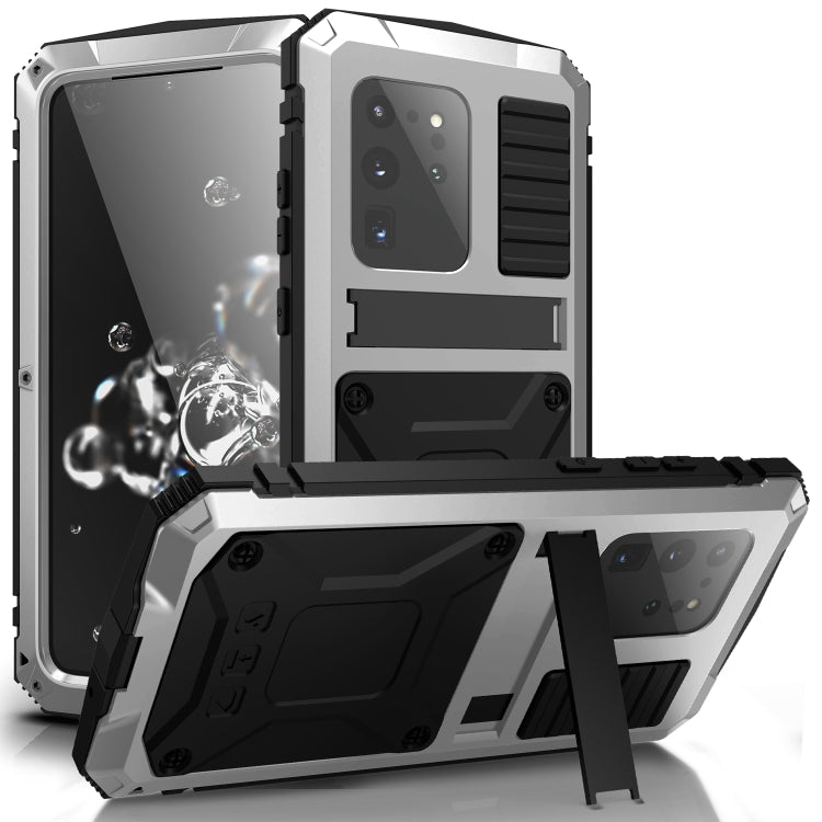 R-JUST KickStand Metal Protective Case Samsung S20+