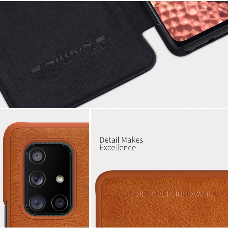 NILLKIN QIN Pro Flip Leather Case Samsung A71 5G