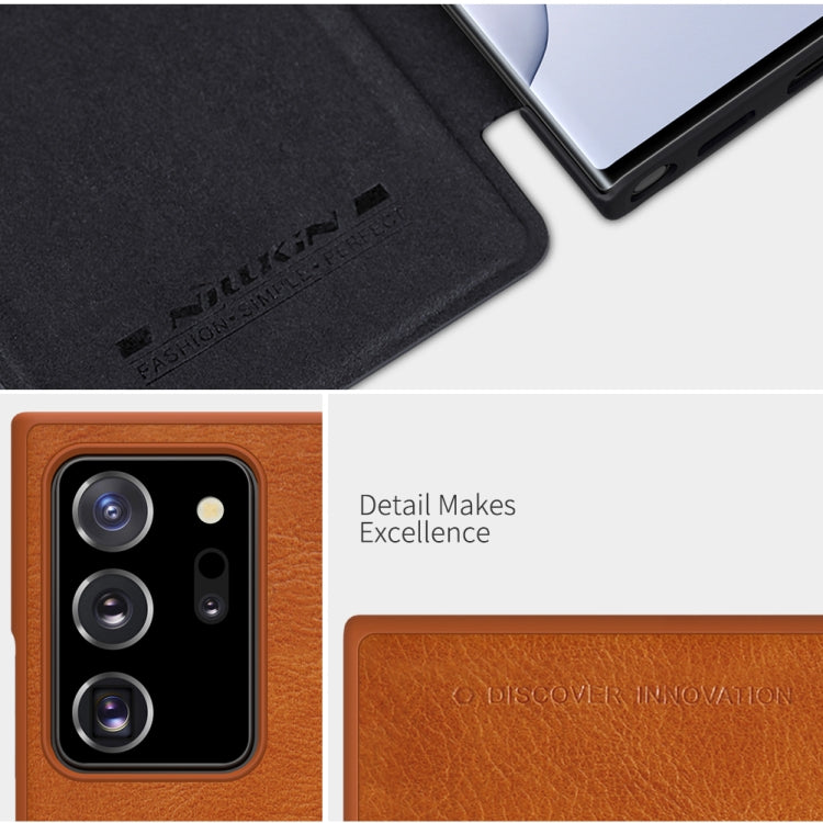 NILLKIN QIN Pro Flip Leather Case Samsung Note 20 Ultra