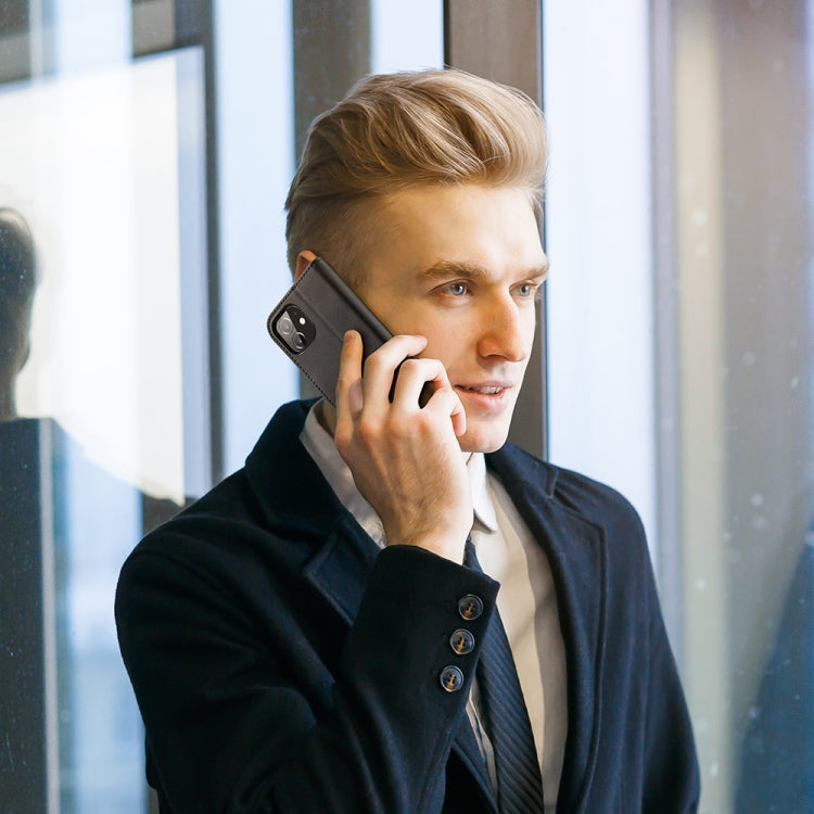 DUX DUCIS Hivo Leather Flip Case iPhone 12