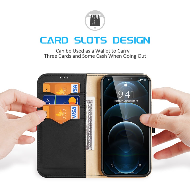 DUX DUCIS Hivo Leather Flip Case iPhone 12 Pro