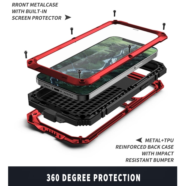 R-JUST KickStand Metal Protective Case iPhone 12 / 12 Pro