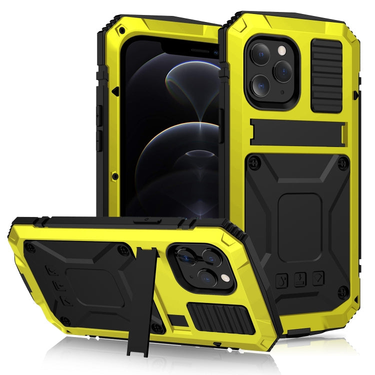 R-JUST KickStand Metal Protective Case iPhone 12 / 12 Pro