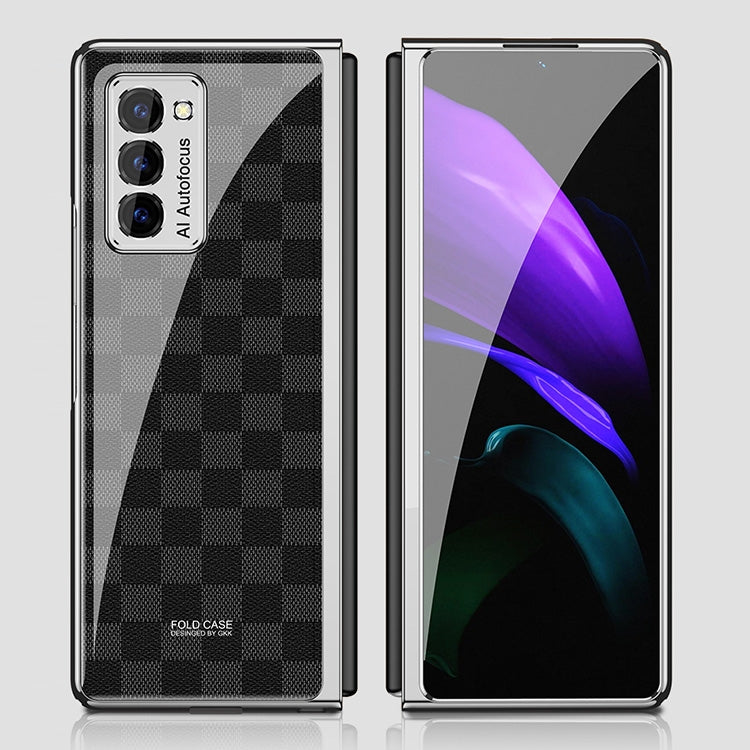 GKK Electroplating Painted Glass Case Samsung Z Fold2