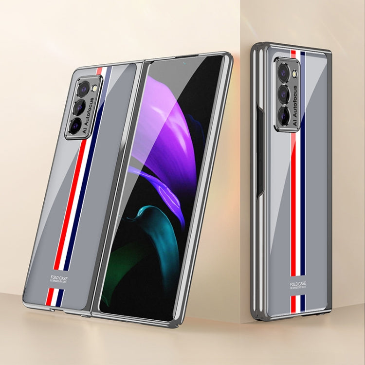 GKK Electroplating Painted Glass Case Samsung Z Fold2