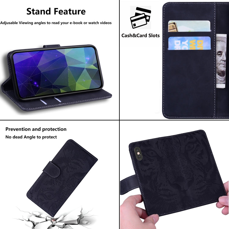 Tiger Embossing Pattern Flip Leather Wallet Case Samsung S20 FE / S20 Lite