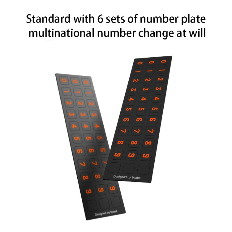 Xiaomi Youpin TITA Car Temporary Parking Number Plate Parking Card