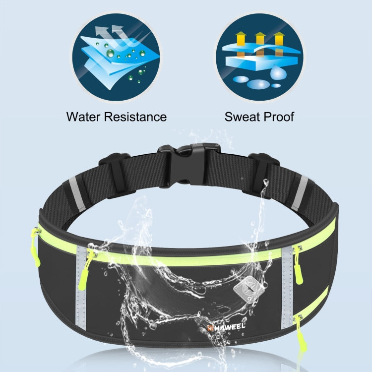 HAWEEL Running Belt Waist Fanny Sports Waterproof With Phone Pocket
