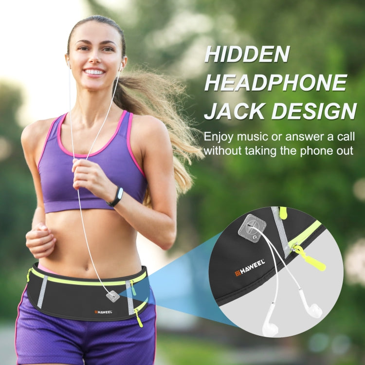 HAWEEL Running Belt Waist Fanny Sports Waterproof With Phone Pocket