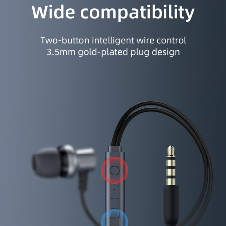 JOYROOM Metal In-ear Wired Control Earphone JR-EL115