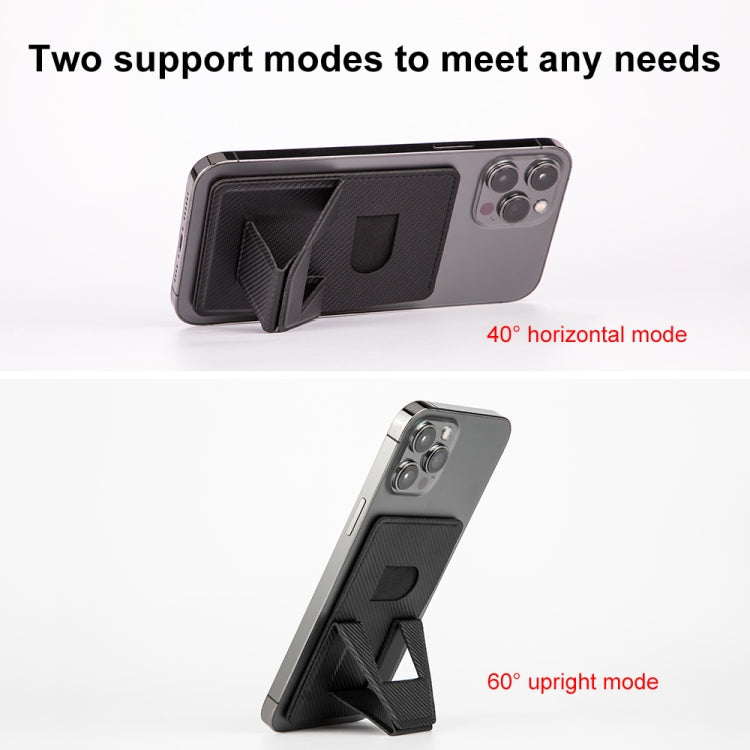 Mutural Magnet Phone Holder with Card Slot for Mobile Phones