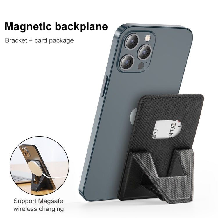Mutural Magnet Phone Holder with Card Slot for Mobile Phones