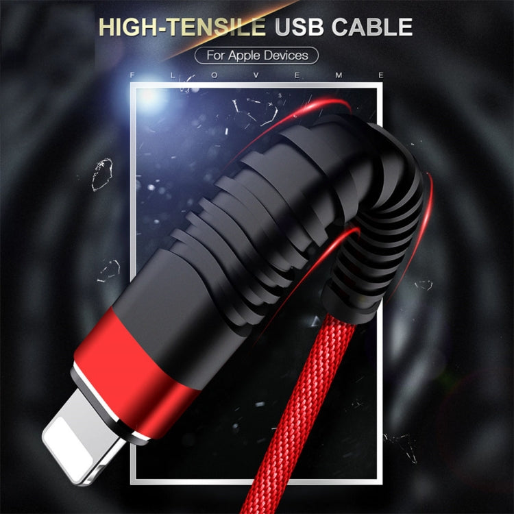FLOVEME 2A USB to Lightning Aluminum Alloy 1m Data Cable