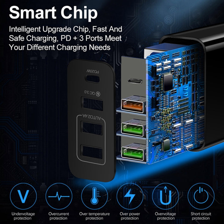 FLOVEME 36W Dual USB Fast Charger 210BL2008 EU Plug