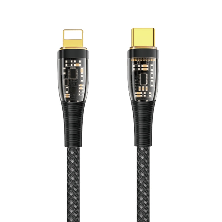 WIWU 20W USB-C to 8 Pin PD Charging Data Cable,Length         1.2m