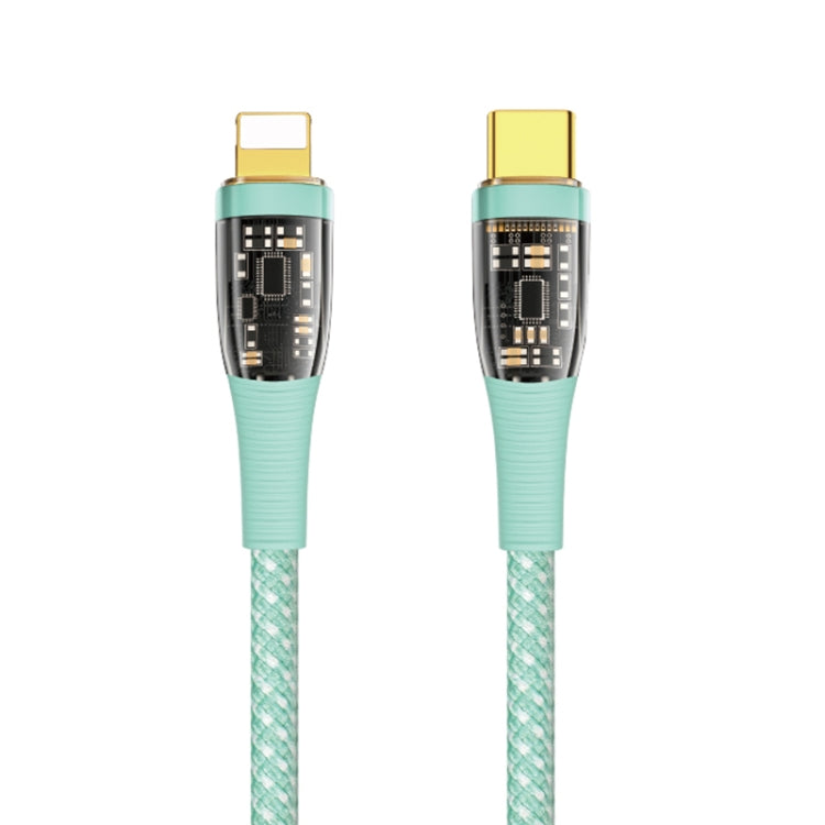 WIWU 20W USB-C to 8 Pin PD Charging Data Cable,Length         1.2m