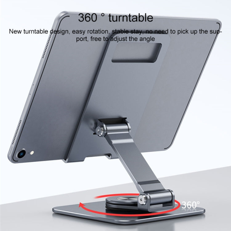 R-JUST Aluminum Alloy Rotary Folding Desktop Holder HZ24