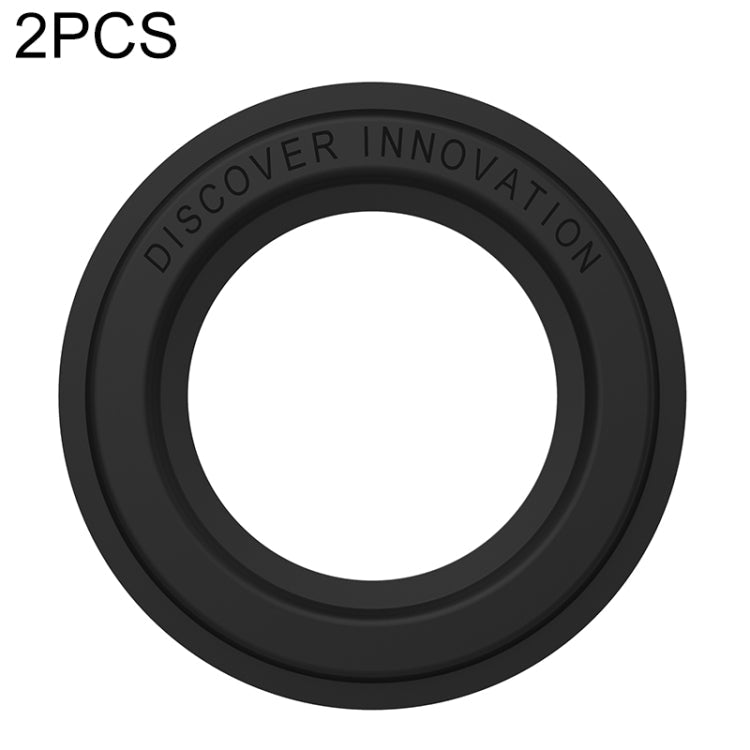 NILLKIN 2 PCS Leather Magnetic Ring Sticker