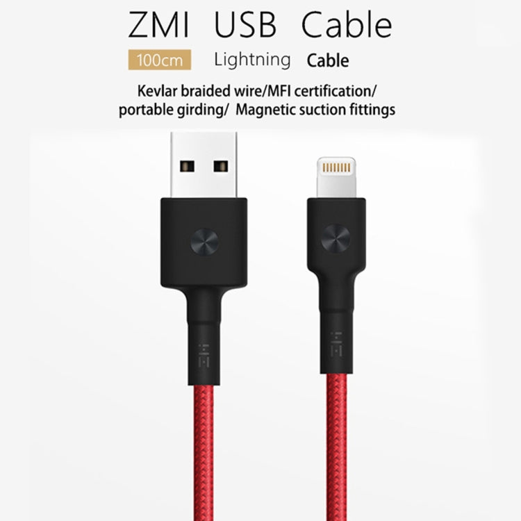Xiaomi youpin ZMI Lightning to USB 1m MFI Braided Data Cable