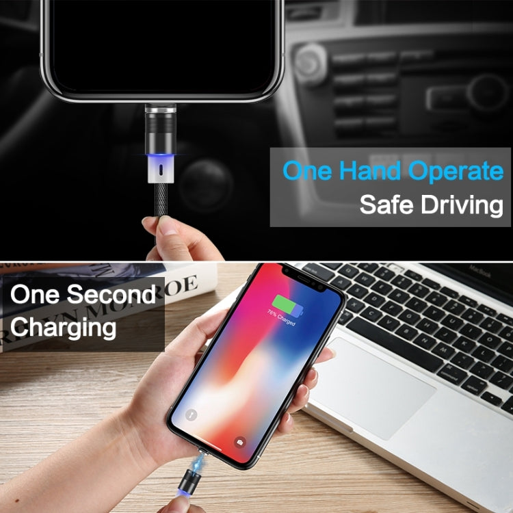 FLOVEME 2A 360 Degrees USB to Lightning 1m Magnetic Cable