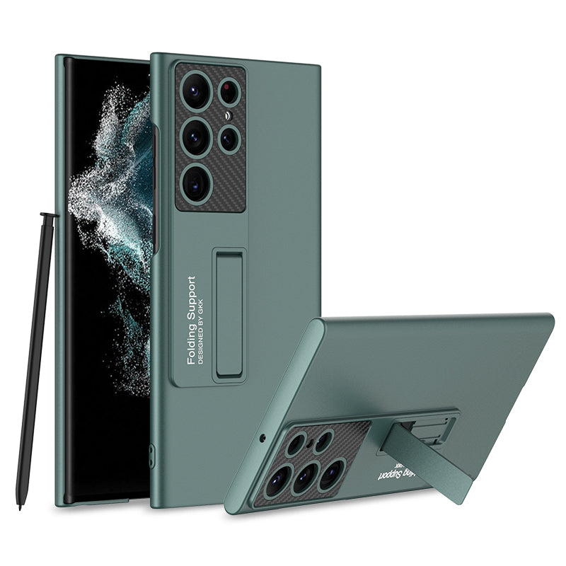 GKK Ultra-thin Case with Holder Samsung S23 Ultra
