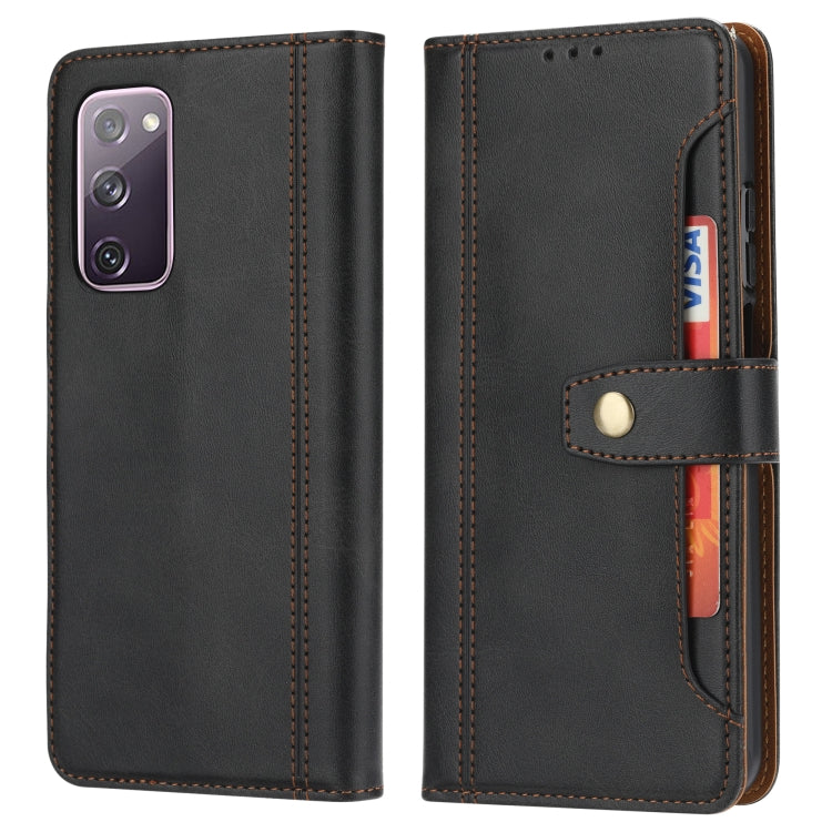 Calf Texture Clasp Flip Leather Wallet Case Samsung S20 FE / S20 Lite