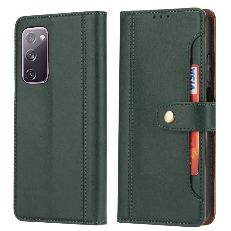Calf Texture Clasp Flip Leather Wallet Case Samsung S20 FE / S20 Lite