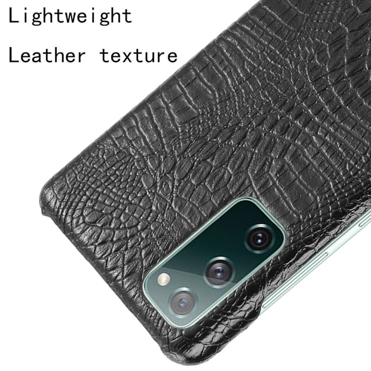 Crocodile Texture Leather Case Samsung S20 FE