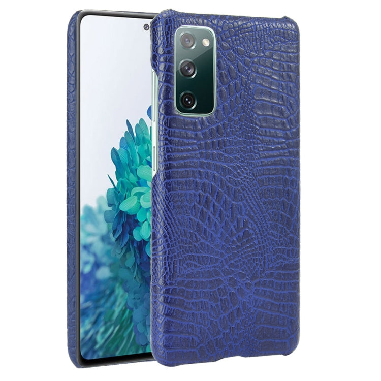 Crocodile Texture Leather Case Samsung S20 FE