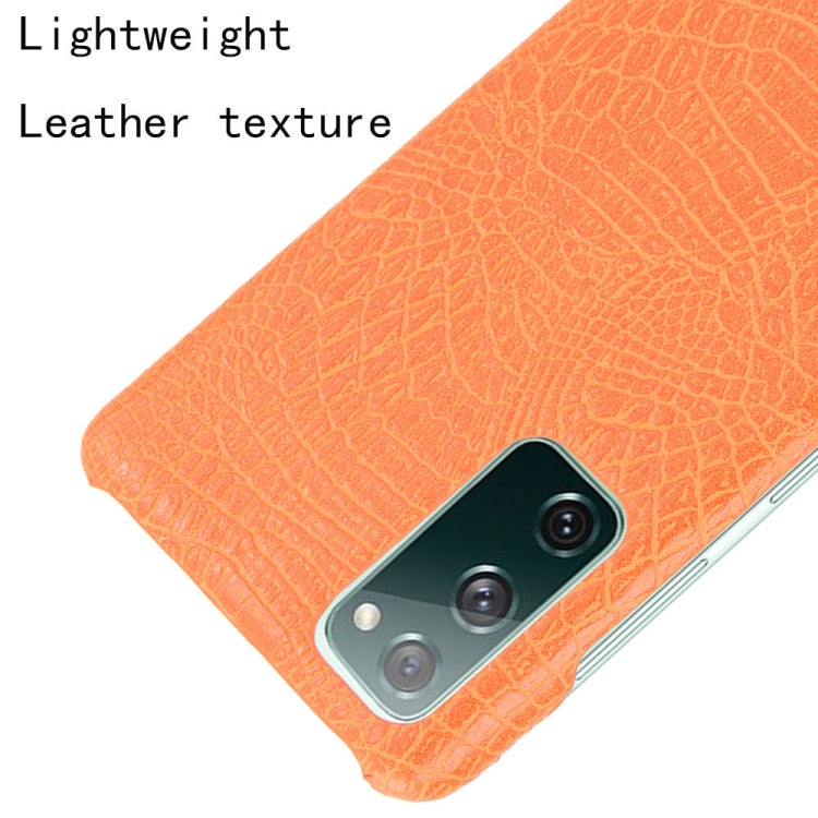 Crocodile Texture Leather Case Samsung S20 FE