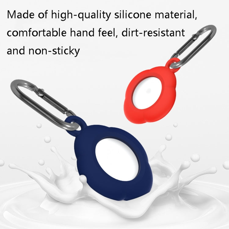 3 PCS Tracker Anti-Lost Silicone Case with Carabiner AirTag