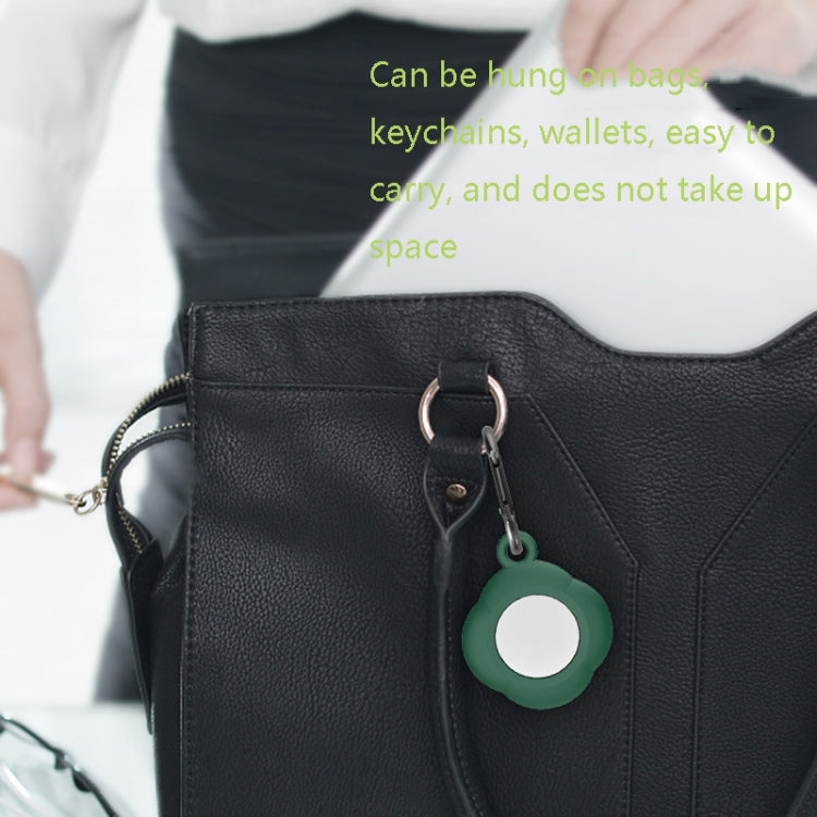 3 PCS Tracker Anti-Lost Silicone Case with Carabiner AirTag