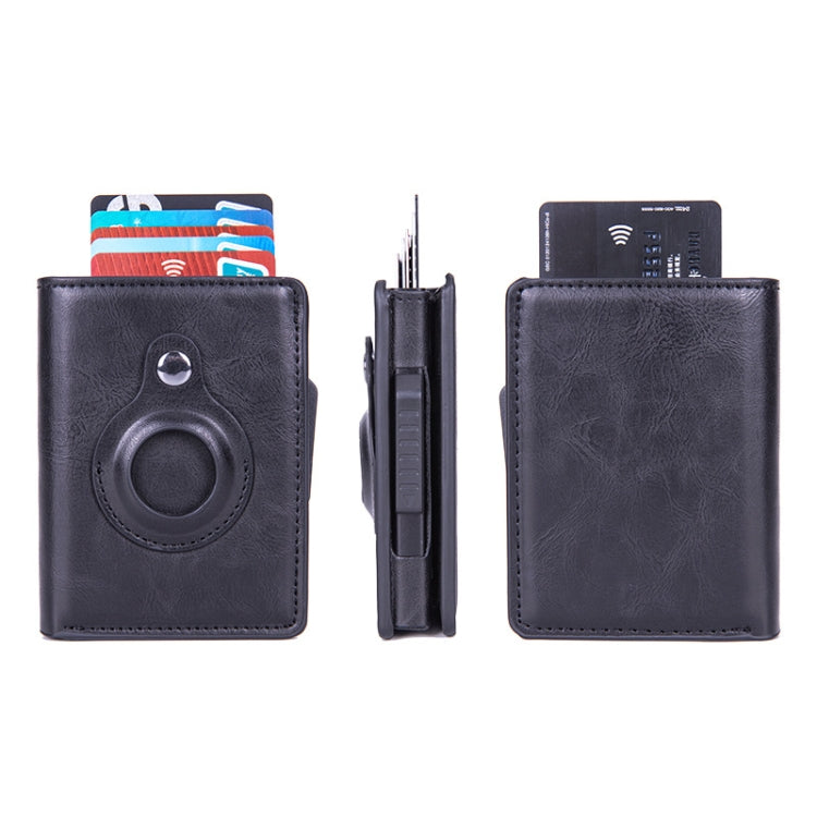 RFID Automatic Pop-Up Card Holder Locator Wallet AirTag