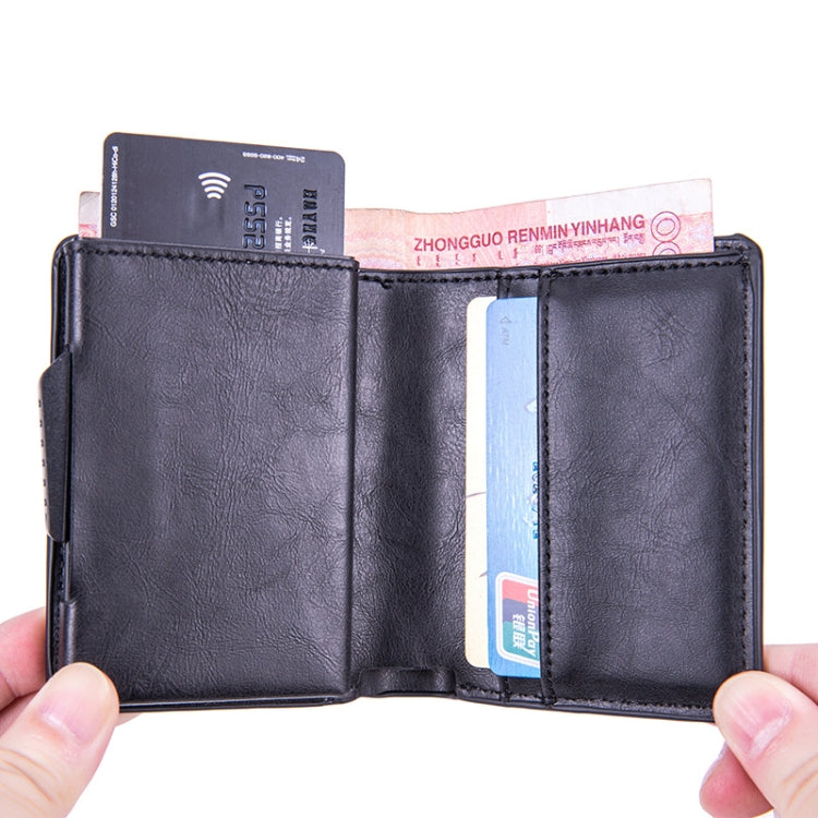RFID Automatic Pop-Up Card Holder Locator Wallet AirTag